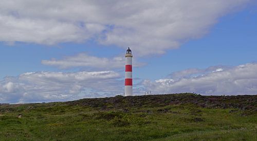 De prachtige vuurtoren van Tarbat Ness