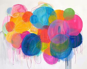 Moderne bunte Arbeit