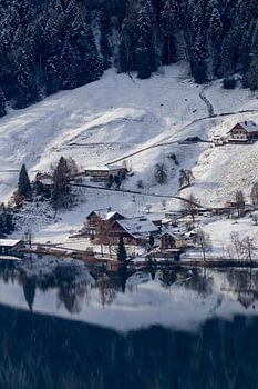 Ägerisee im Winter