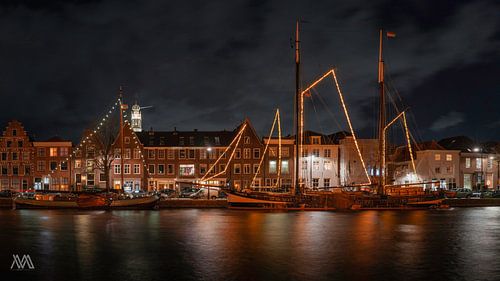 Haarlem Spaarne Christmas Eve 2022