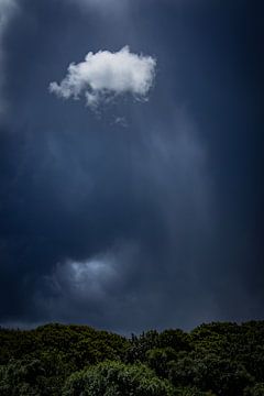 Bedrohlicher Himmel, etwas gruselig von Anne-Marie Verlooy