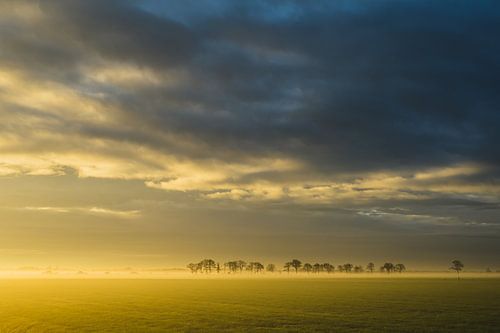 LANDSCHAFT AM MORGEN