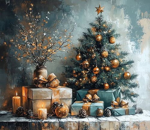 Kerstboom | Gouden Cadeaus