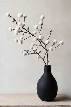 Refinement in Black, White and Gray ii by Studio BB