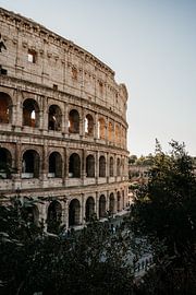 Kolosseum bei Sonnenuntergang von Maaike van Perlo - Verhoef