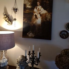 Customer photo: Lady Bampfylde, Joshua Reynolds, on canvas