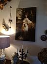 Kundenfoto: Porträt von Lady Bampfylde, Joshua Reynolds
