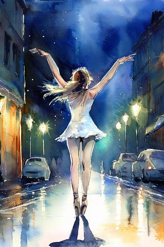 Danseuse en ville - Danse