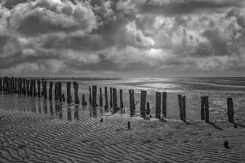 Abend in Nordfriesland von Peter Eckert