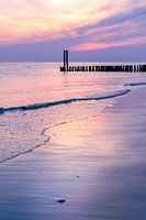 Sunset beach Dishoek colourful