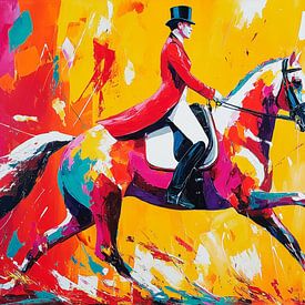 Dressuurruiter van ARTemberaubend