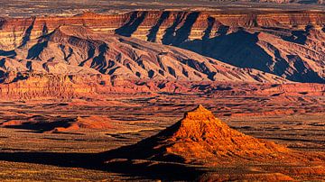 Rocky landscape Valley of the gods by Dieter Walther