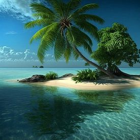Strand van Salsa art