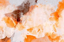 Jardin d'été Aquarelle sur Mad Dog Art