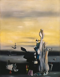 Yves Tanguy – „Dame à l’'’absence“ (Dame der Abwesenheit), 1942