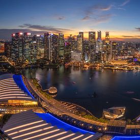 Marina Bay, Singapur von Photo Wall Decoration