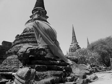Black&White Buddha van Misja Vermeulen