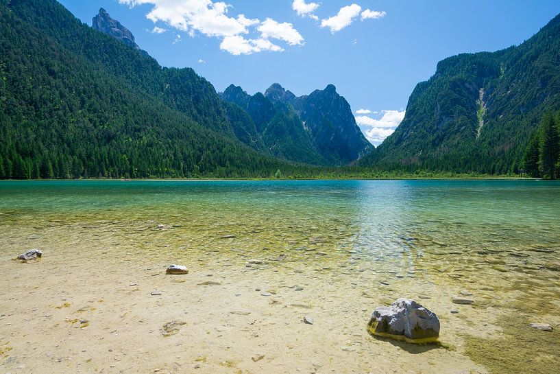 Summer at Lake Dobbiaco by Martin Wasilewski