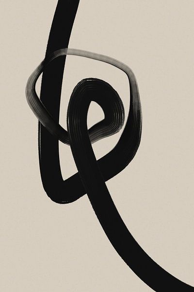 Black Strokes No 16 by Treechild