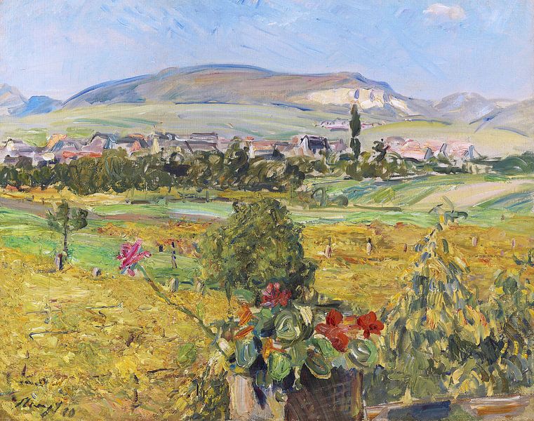 Pfälzer Landschaft, MAX SLEVOGT, 1910 von Atelier Liesjes