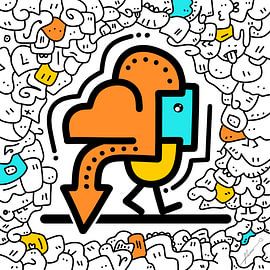 Arrow Bird by 'A Doodle a Day'