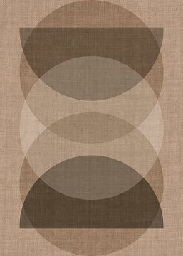 TW living - Linen collection - abstract objects oak van TW living