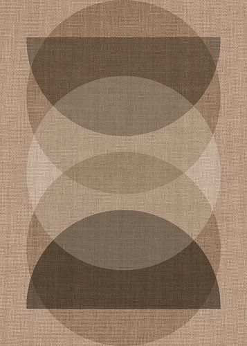 TW living - Linen collection - abstract objects oak