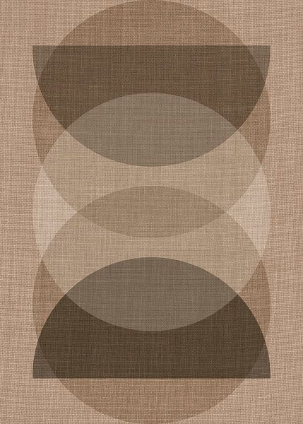 TW living - Linen collection - abstract objects oak von TW living