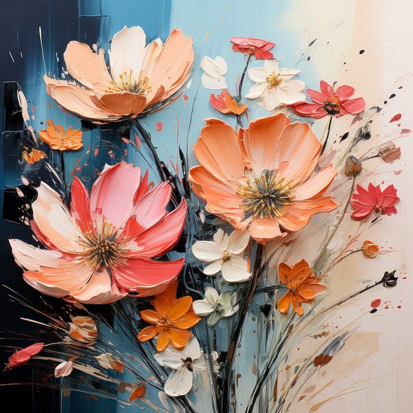 Blumen - Blühende Verzauberung von New Future Art Gallery