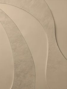 Reliefkunst: Baked Biscuit (Flexa Wood Clay Shades)
