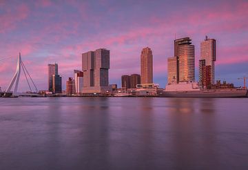 Sunset at Wilhelmina Pier by Ilya Korzelius