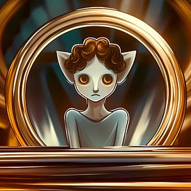 Alien Whiskers by Vythryd Arts