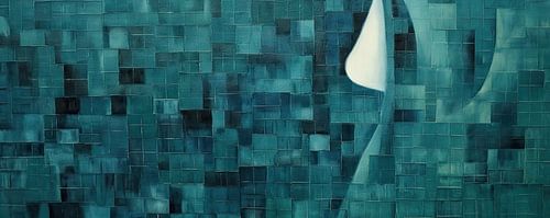 Stay far from timid - Only make moves when your heart's in it. by Abstract Painting