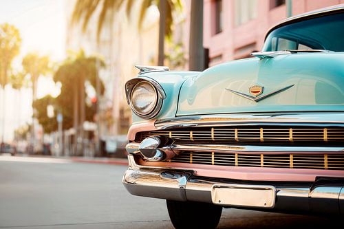 Amerikaanse auto in Venetië