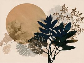 Wabi-Sabi art: Charming botanical designs in the Japandi style by Studio Pieternel