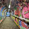 Graffiti tunnel by Frank's Awesome Travels