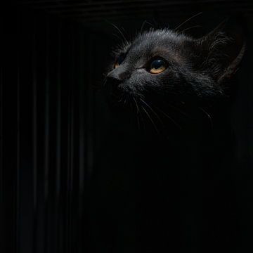 Chat noir ! sur Marcel Rademakers