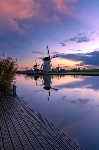 Sunset Kinderdijk