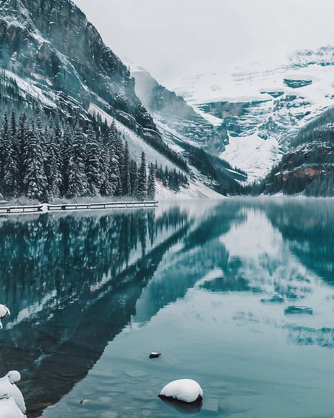 Wintertraum am See von fernlichtsicht