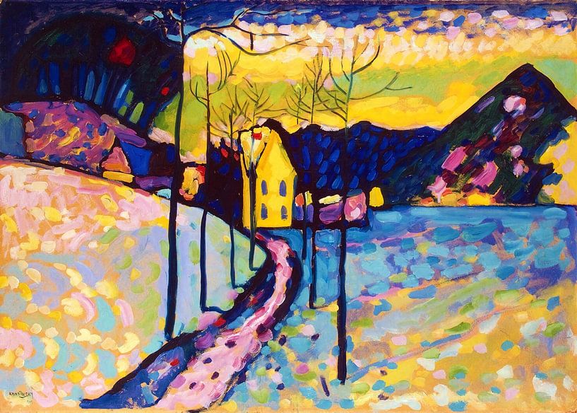 Winterlandschap van Steven Kingsbury