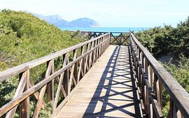 sea, hiking trail, beach, holidays, spain by Eveline De keukelaere