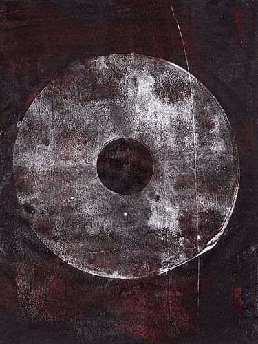 Kalmte. Moderne abstracte geometrische minimalistische kunst.