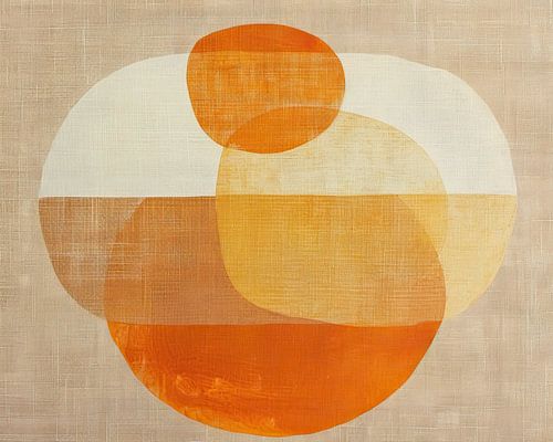 Œuvre d'art abstraite simple