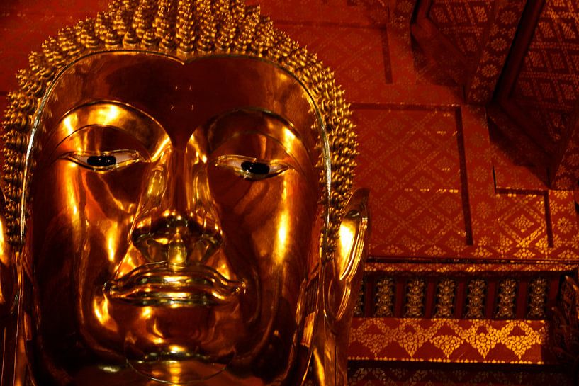 Thailändischer Goldener Buddha - Thailand von Chantal Cornet