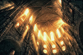 Himmlisches Licht @ Abtei von Villers