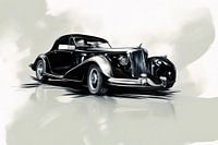 Schéma d'illustration de voiture