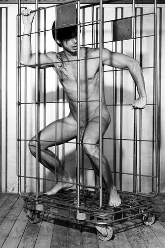 Hele mooie naakte man