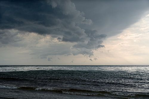 Thundercloud at the Baltic Sea