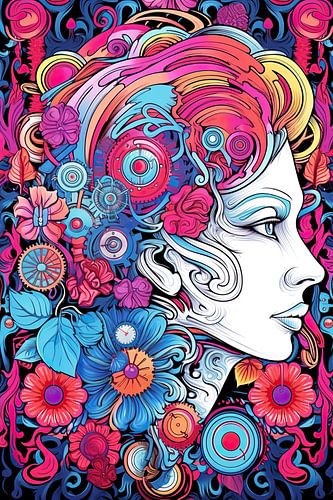 Die technologische Palette bemalen