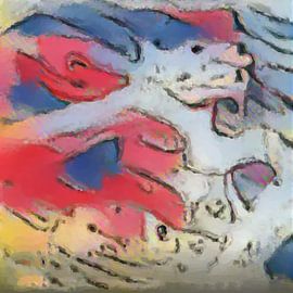 Abstract Inspiratie XXVIII van Maurice Dawson